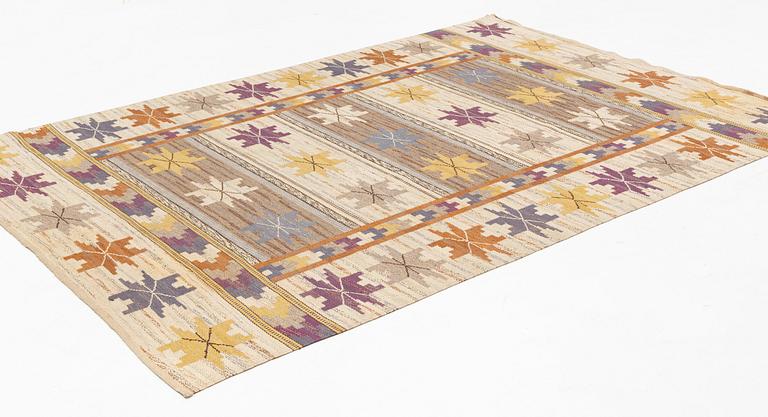 Märta Måås-Fjetterström, a carpet, "Höstmattan", flat weave, ca 295 x 207 cm, signed MMF.