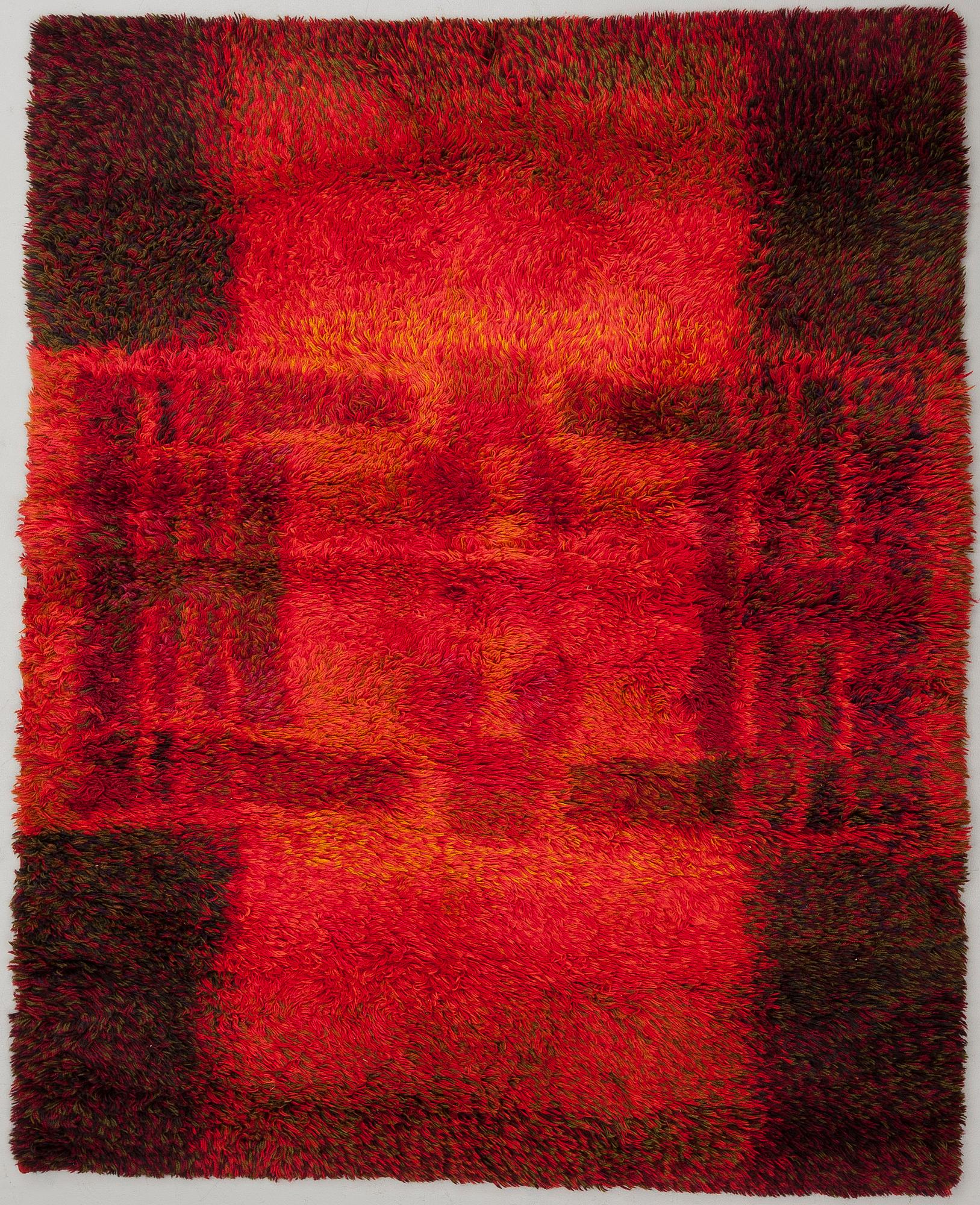 RITVA PUOTILA, RYAMATTA, Oy Finnrya Ab. Ca 170 x 135 cm.