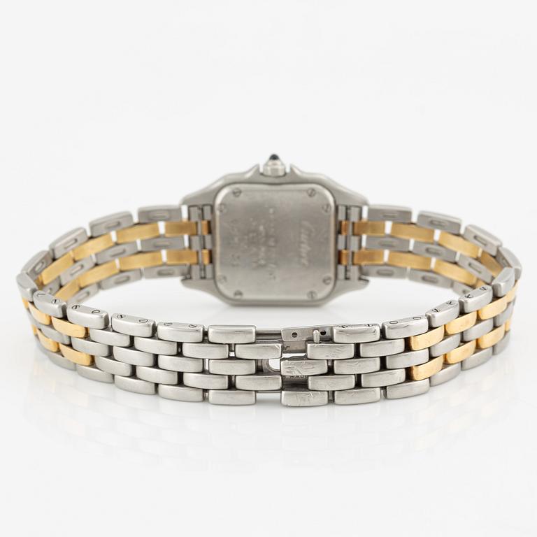 Cartier, Panthère, armbandsur, 21,5 x 21,5 (29,5) mm.