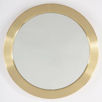 a brass mirror from glasmäster Markaryd, second half of the 20th century.