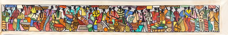 FRANCOIS TANGO, oil on canvas, signed.