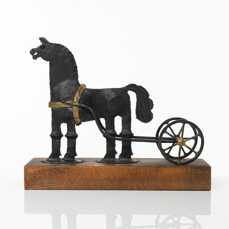 Bertil Vallien and Horst Graf, a sculpture, Boda Smide.