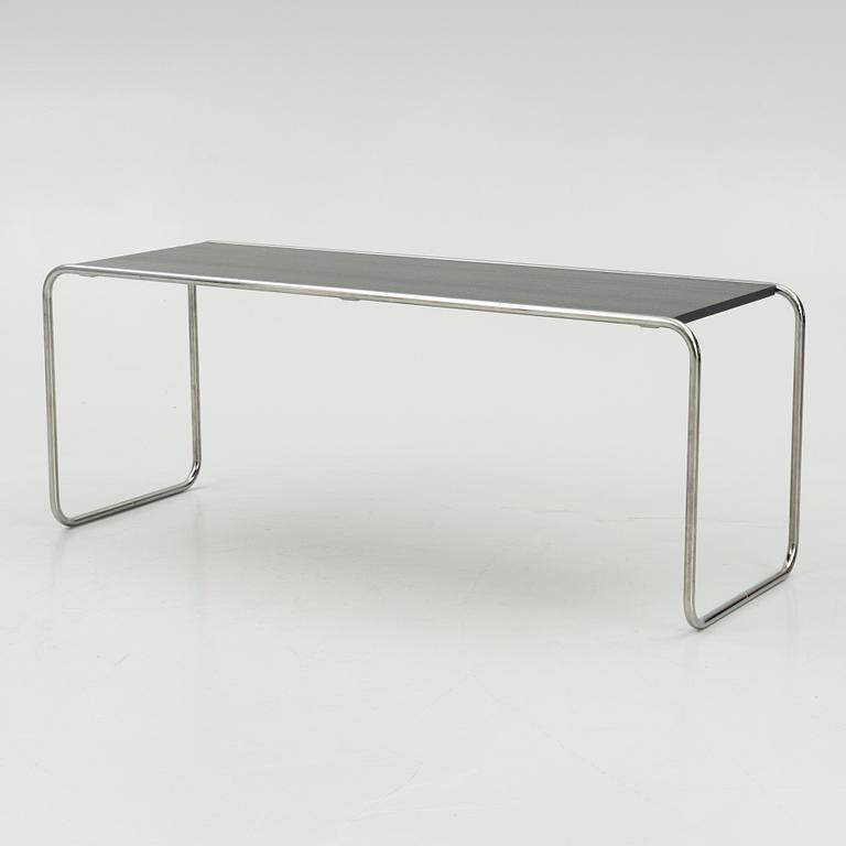 Coffee table and a pair of side tables, Thonet,.