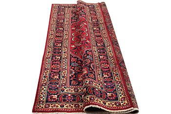 Matta, Meshed, ca 301 x 202 cm.