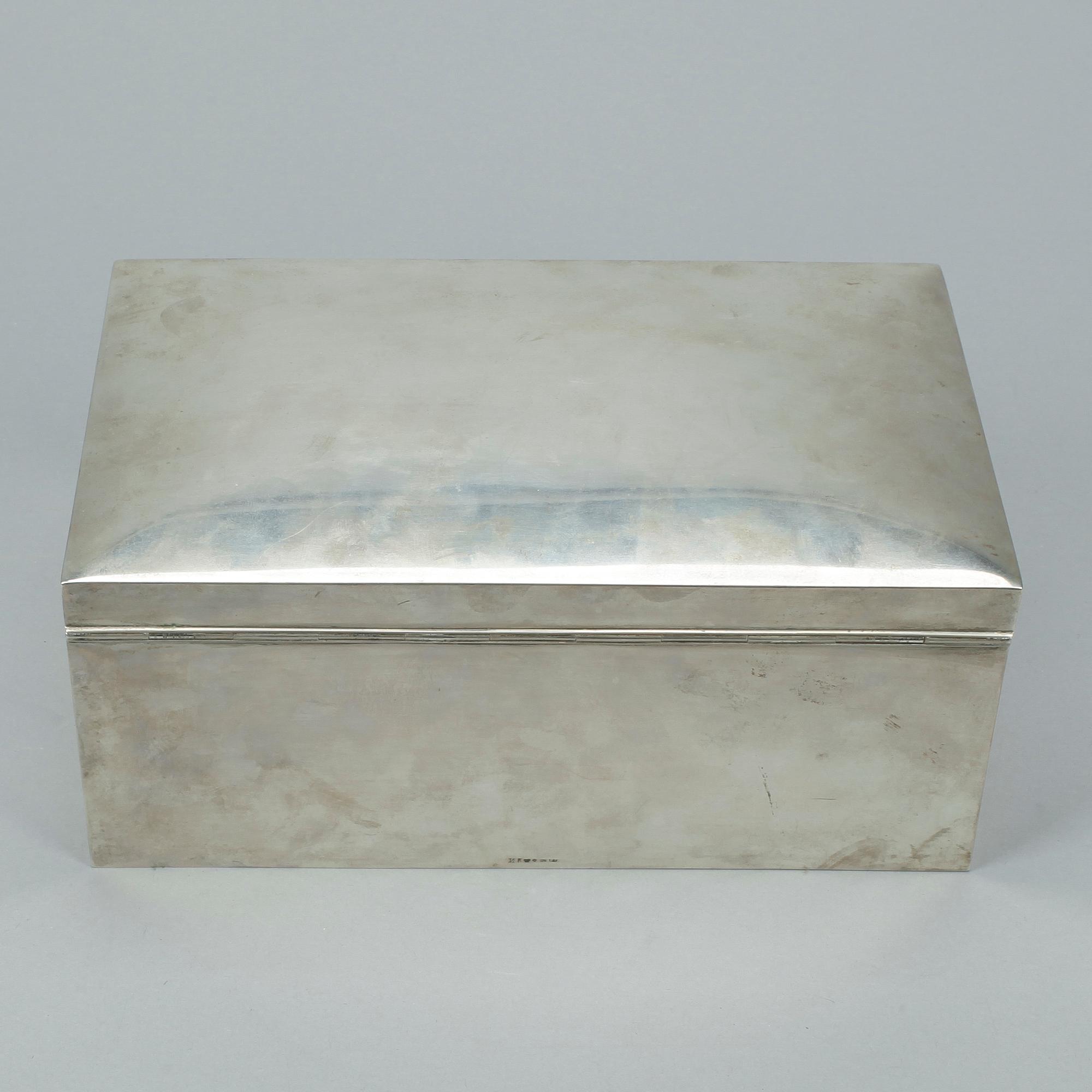 SKRIN, silver, otydlig mästarstämpel, Kristianstad 1917.