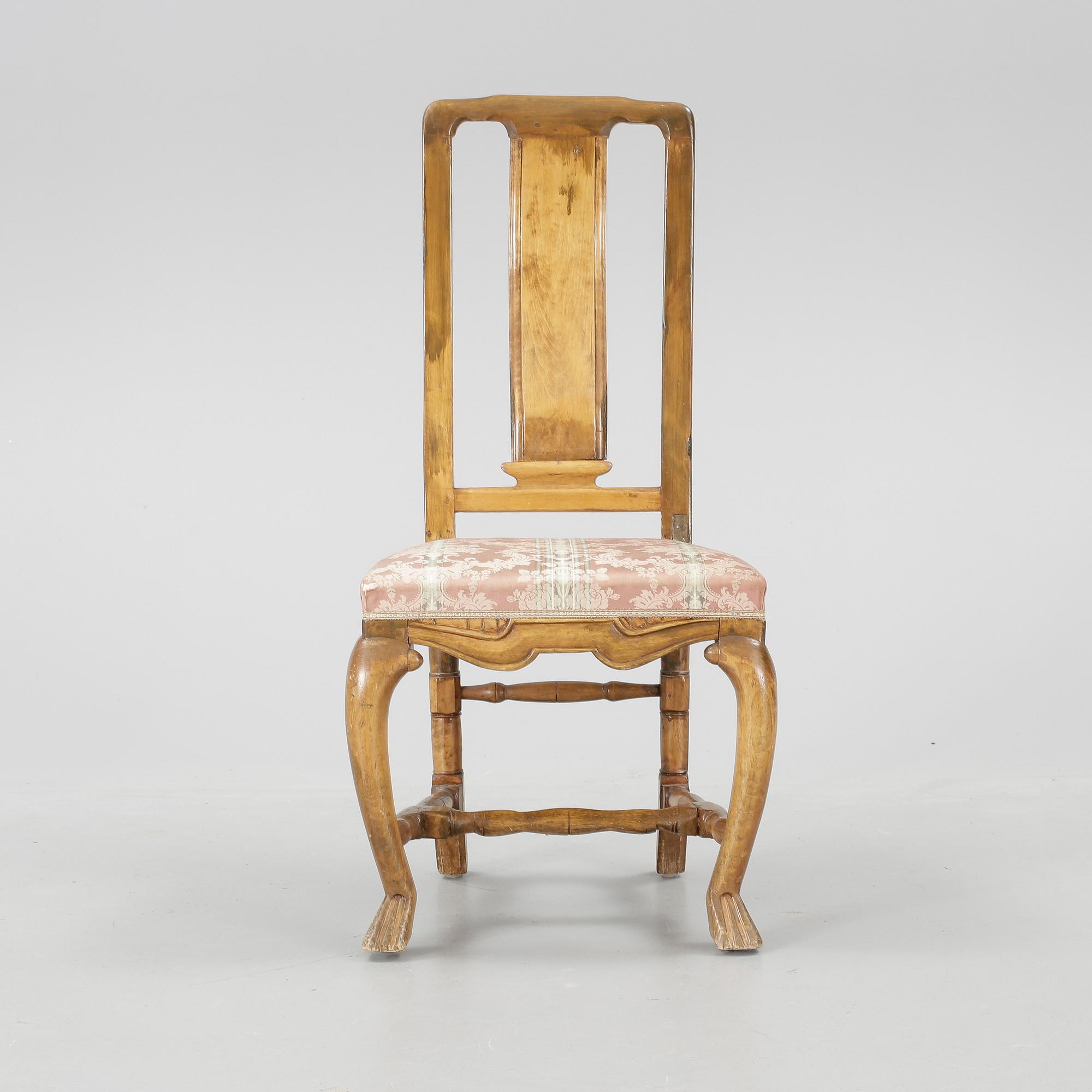 STOL, Senbarock, 1700-tal.