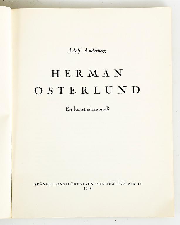 HERMAN ÖSTERLUND, olja på duk, signerad och daterad 1948.