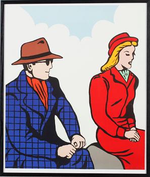 JAN HÅFSTRÖM, litograph in colours, signed, dated 2003, and numbered 752/2000.