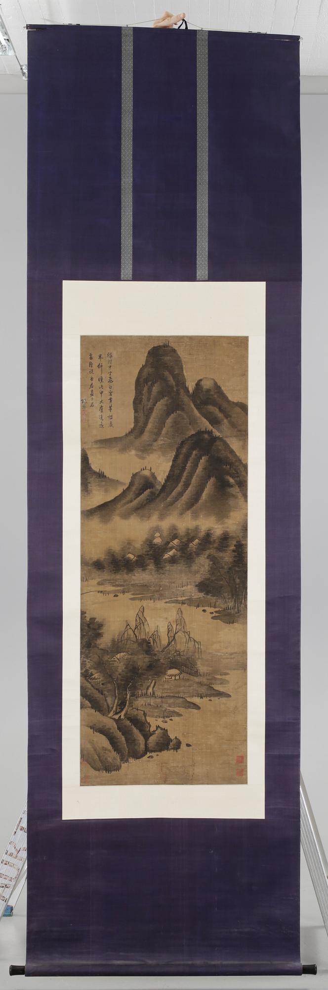 RULLMÅLNING, Kina, omkring 1900.