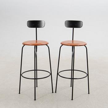 Afteroom, bar stools, a pair, "Counter Chair" Audo, Denmark.