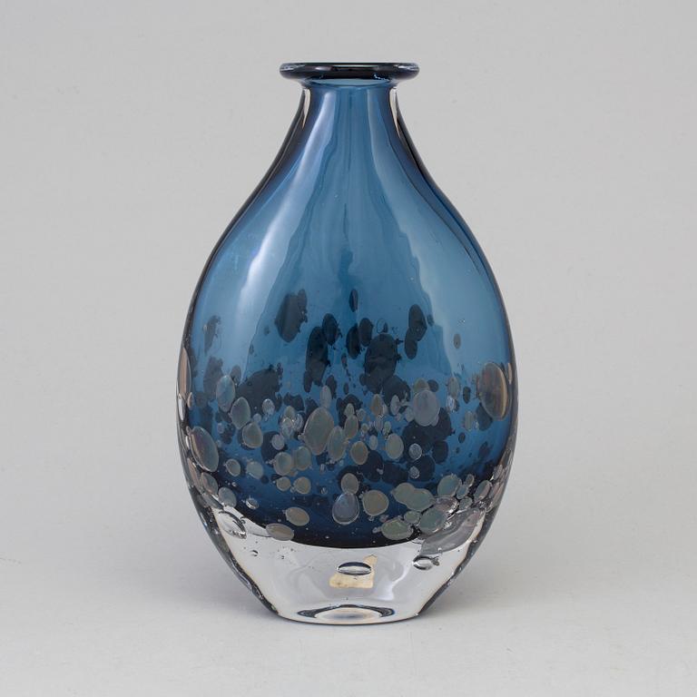 BENGT EDENFALK, vas av glas, "Ferrara", Skruf, omkring 1960.