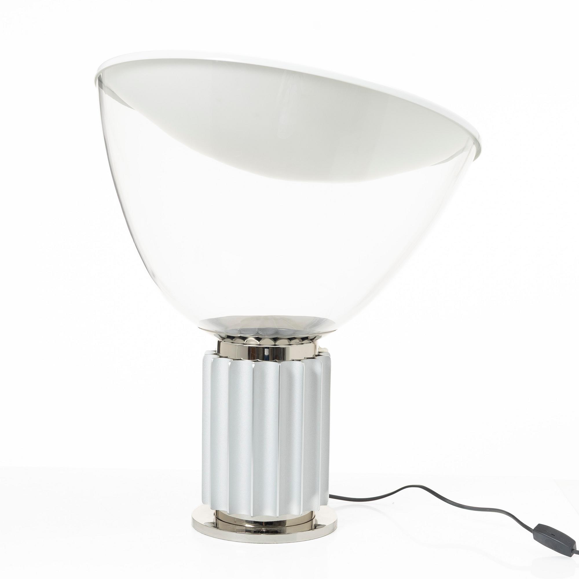 Achille & Pier Giacomo Castiglioni, a 'Taccia 121' table lamp, Flos, Italy.