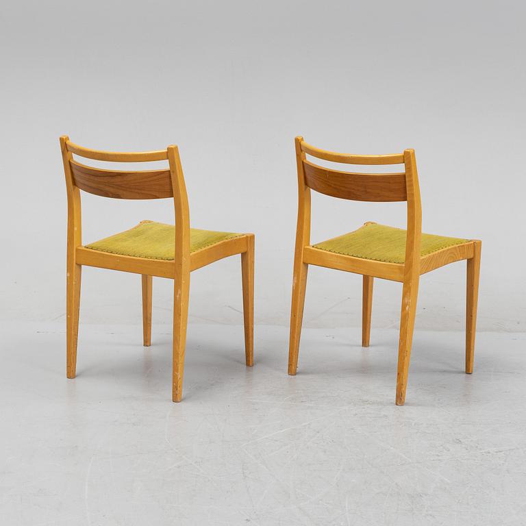 Axel Larsson, stolar, 10 st, Gemla, Diö, 1950-tal.