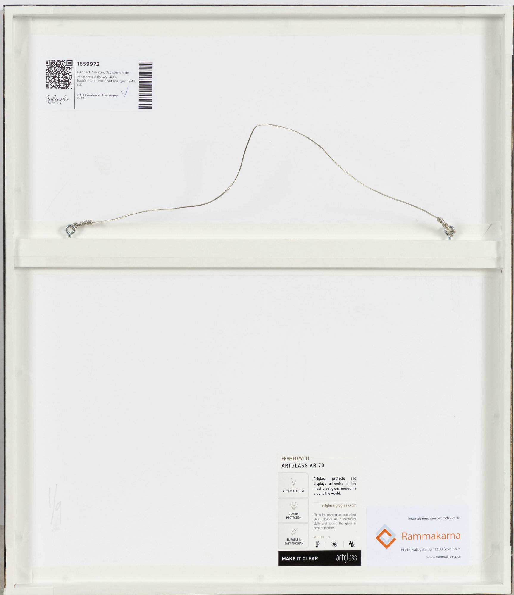 Lennart Nilsson,  "Isbjörnsjakt vid Hvitøya (Vitön), Svalbard, Norge 1947".