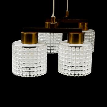 TAKLAMPA, 1900-talets tredje kvartal, höjd 20 cm.