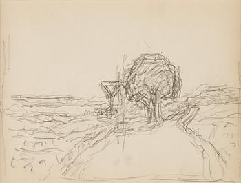 Carl Kylberg, pencil drawing.