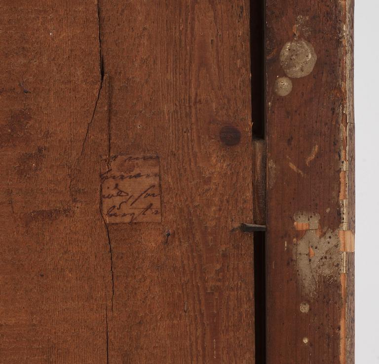 SPEGEL, av Nils Meunier (mästare i Stockholm 1754-1797). Gustaviansk.