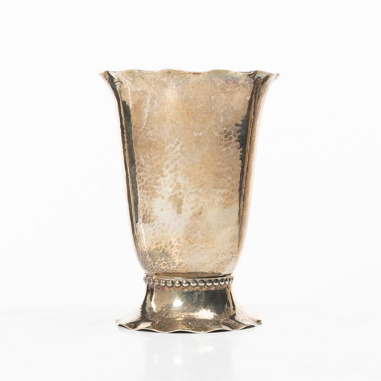 C.G. Hallberg, a silver cup, Stockholm 1930.