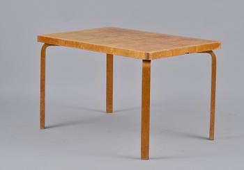 Alvar Aalto, A SEVEN-PIECE DINING-TABLE SET.