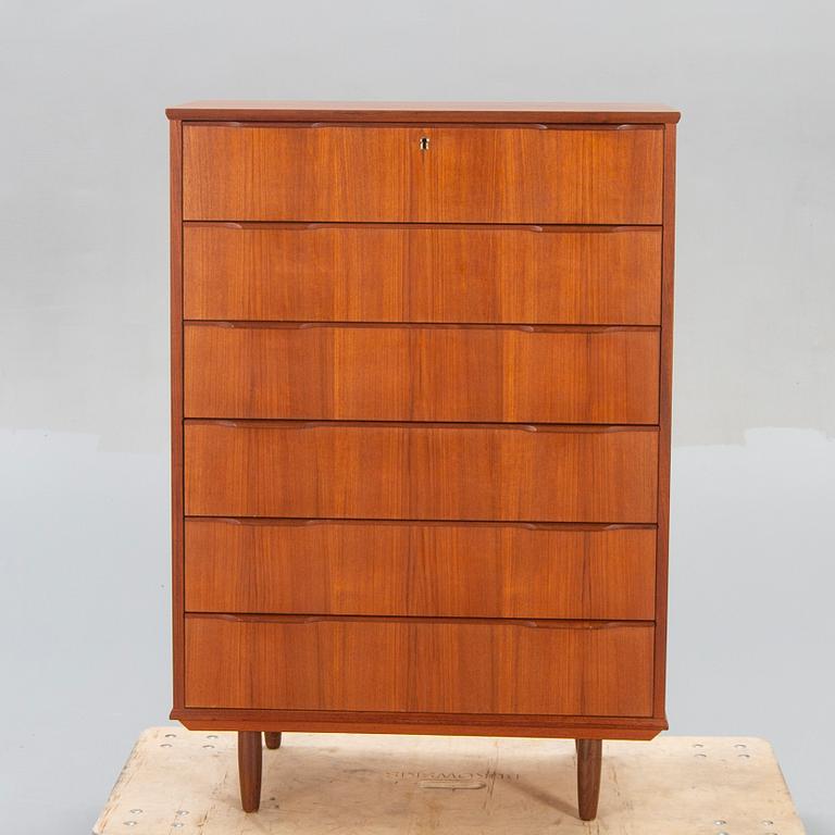 A 1960s Danish teak bureau from Ejsing.