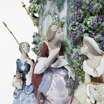Lladró, "Ladies from Aranjuez vase", vas, Spanien.