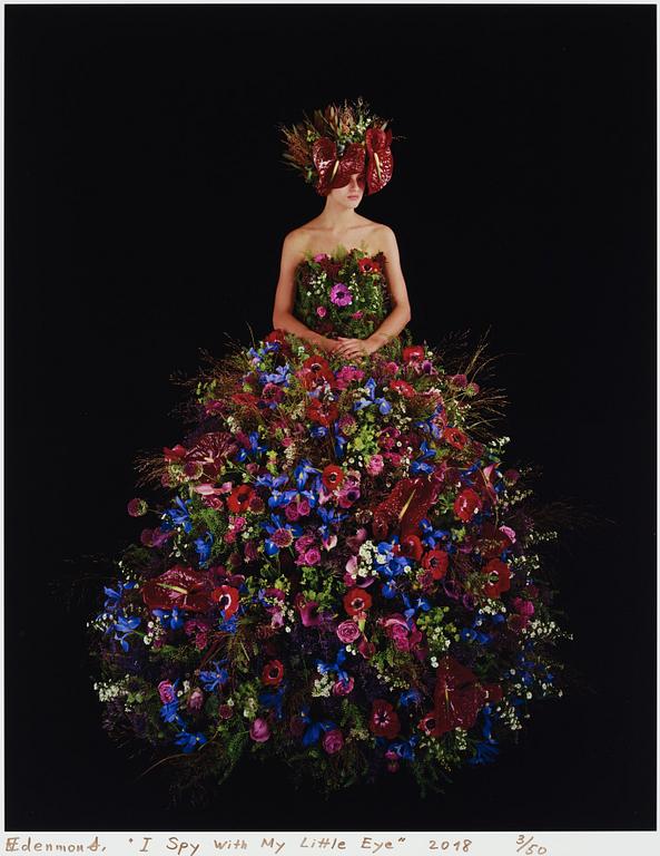 Nathalia Edenmont, pigment print, signed and dated 2018, numbered 3/50.