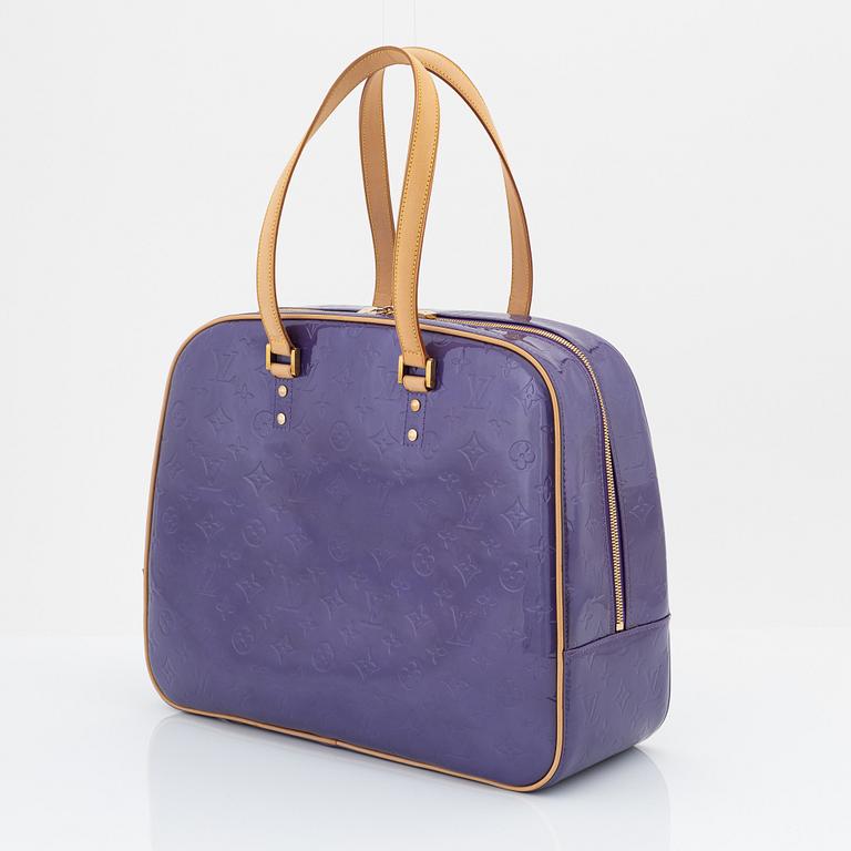 Louis Vuitton, a vernis 'Sutton Violet' bag, 2001.