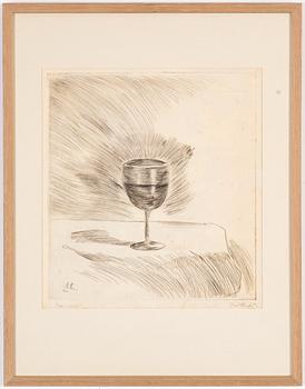 Evert Lundquist, "Bordet med glaset".