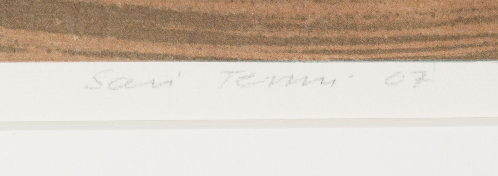 Sari Tenni, litograph in colours, signed and dated -07, numbered 21/70.