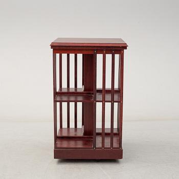 A mahogany book stand, second half of the 20th century.
