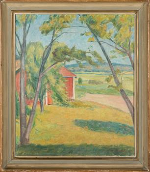 William Lönnberg, öljy kankaalle, signeerattu.