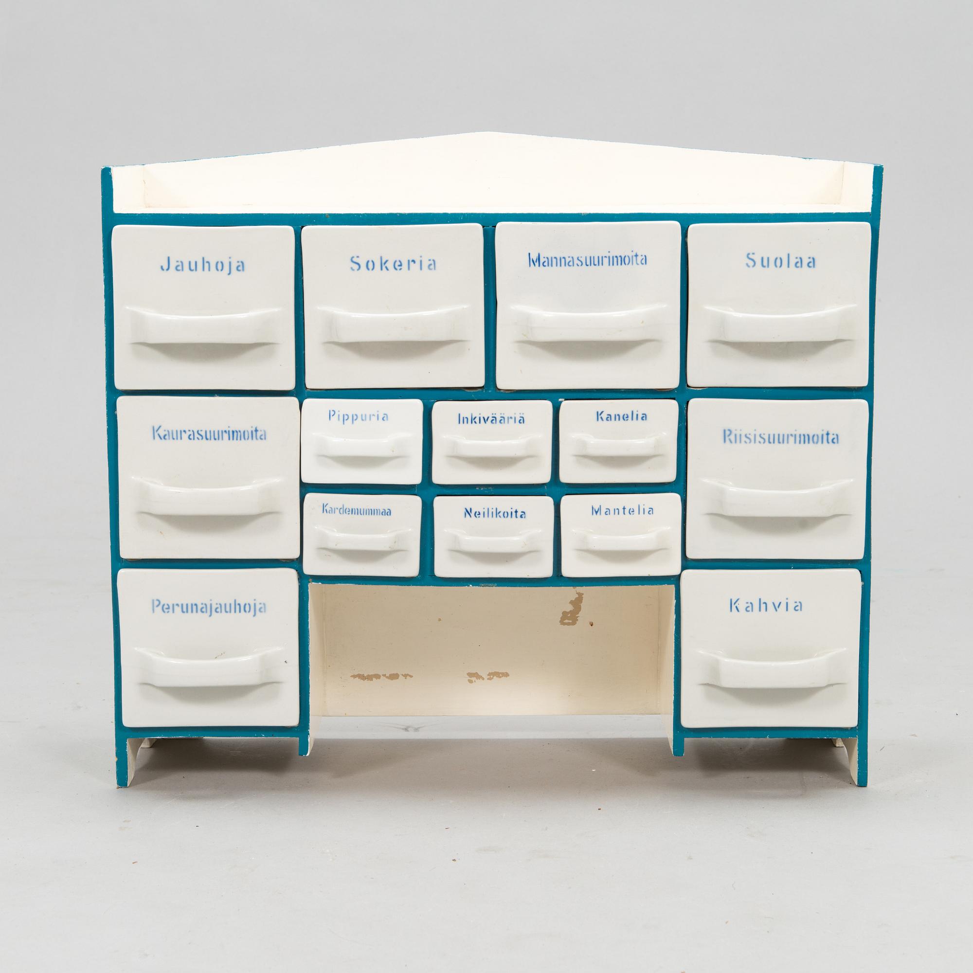 Lokerikko/Mausteikko, Arabia 1930/40-luku.