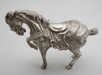 FIGUR, tenn, orientalisk, 1900-tal.