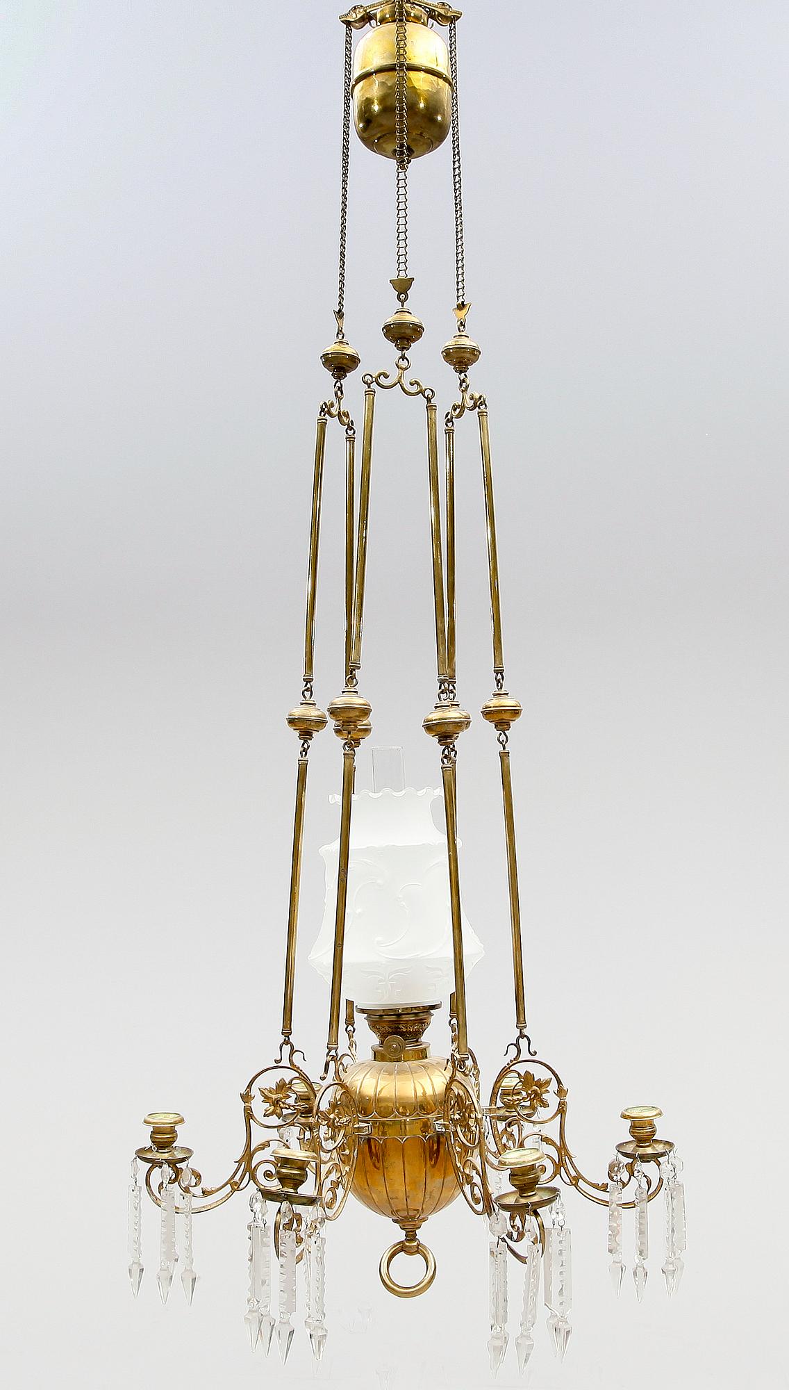 TAKFOTOGENLAMPA, omkring år 1900, reglerbar höjd ca 130 cm.