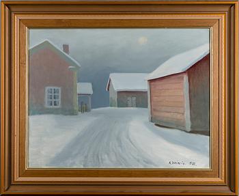ARMAS VAINIO, oil on canvas, signed and dated 1982.