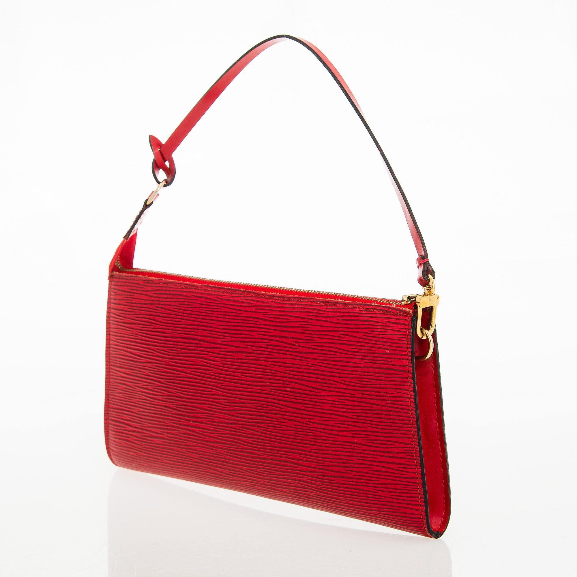 Louis Vuitton, an Epi leather 'Pochette' bag.