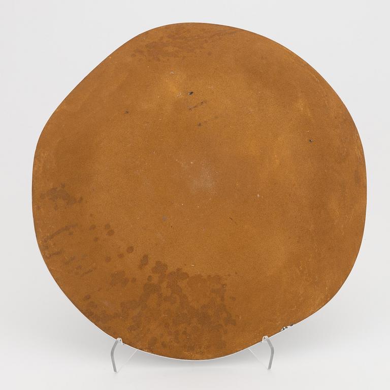 An italian glass bowl, second half of the 20th century.