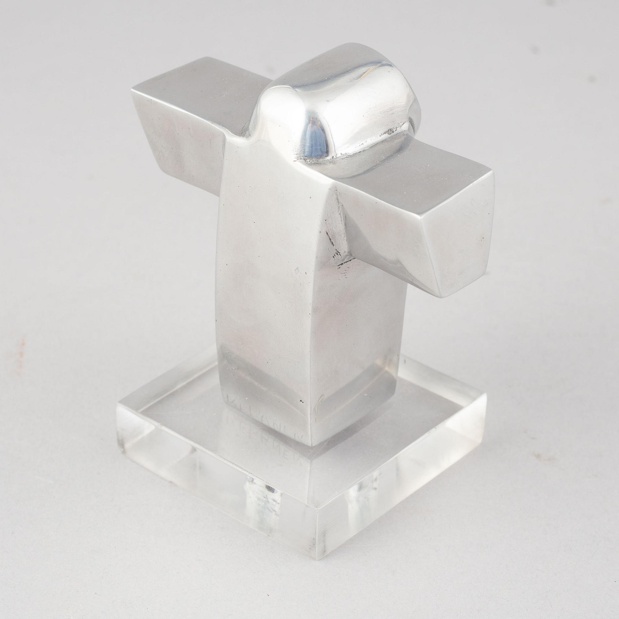 Veikko Keränen, skulptur, signerad.