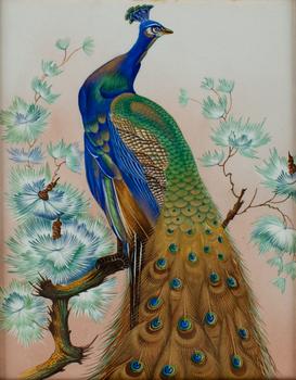 Wall plaque, porcelain, H&Co Selb Bavaria Heinrich, Germany, second half of the 20th Century.