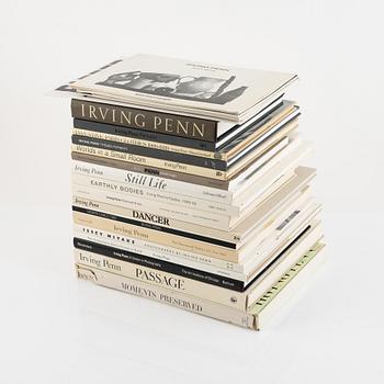 Irving Penn, collection of photo books and publications, 23 parts.