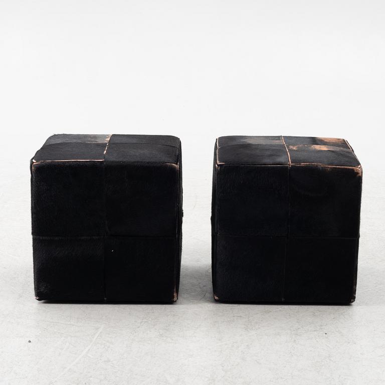 Minotti, sittpuffar, ett par, "Villon".