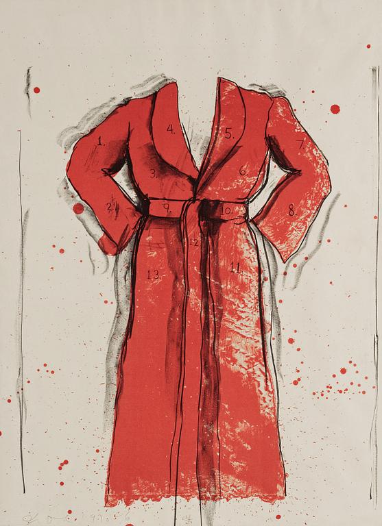 Jim Dine, "Bathrobe".