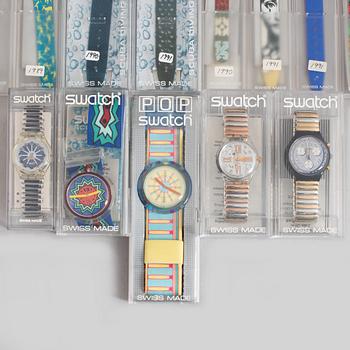 18 Swatch Watches, "No Reserve".