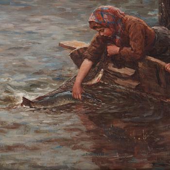 Jahn Ekenaes, Family fishing.