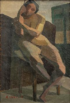 Agnes Cleve, Translation: "Seated model".