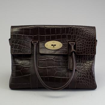 A Mulberry congo leather "Bayswater" bag.