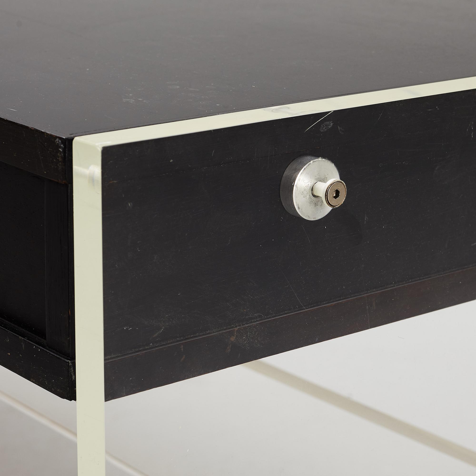 Poul Nørreklit, skrivbord, "Jailhouse suit", Sigurd Hansens Møbelfabrik, Danmark, 1960-tal.