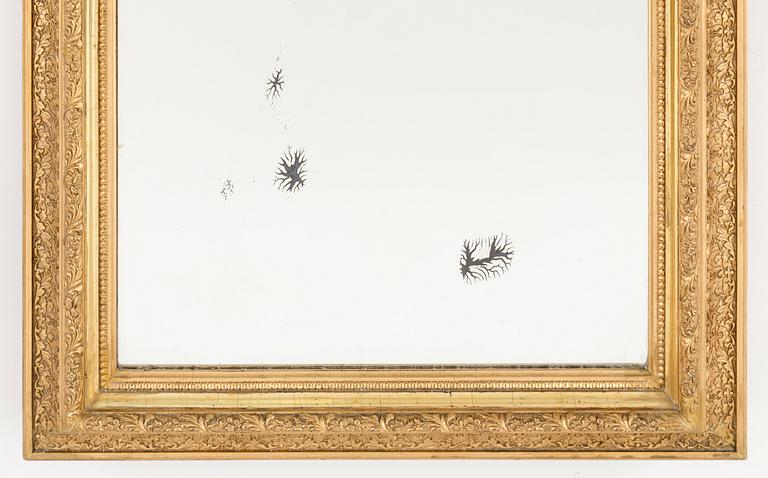 A late 19th century mirror.