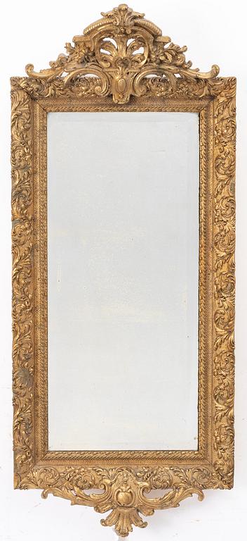 A mirror, circa 1900.