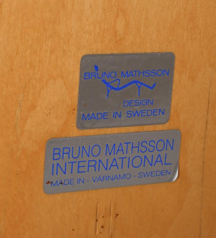 SOFFBORD, Bruno Mathsson, Bruno Mathsson International, 1900-talets andra hälft.